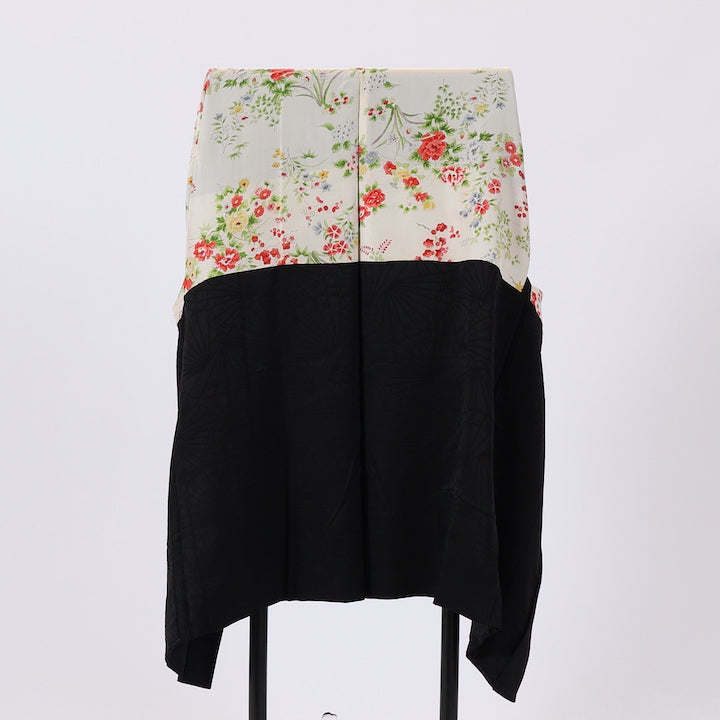 Japanese kimono Jacket (Haori) S-size 100% silk / 464