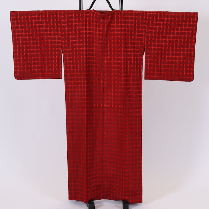 Japanese kimono raincoat M-size 100% silk / 470