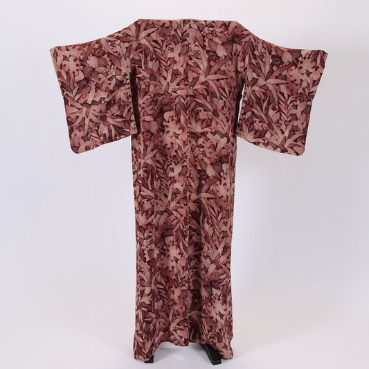 Antique Japanese kimono (Komon) S-size 100% silk / 472