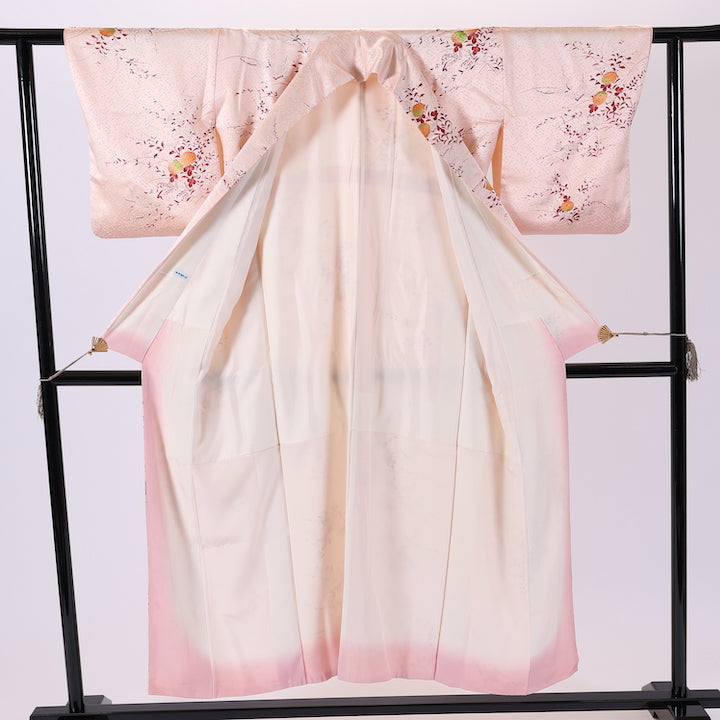Japanese kimono (Komon) S-size 100% silk / 477