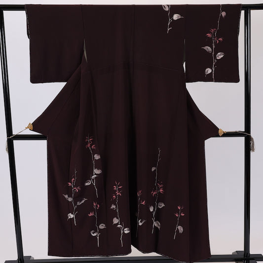 Japanese kimono (Tsukesage) M-size 100% silk / 481