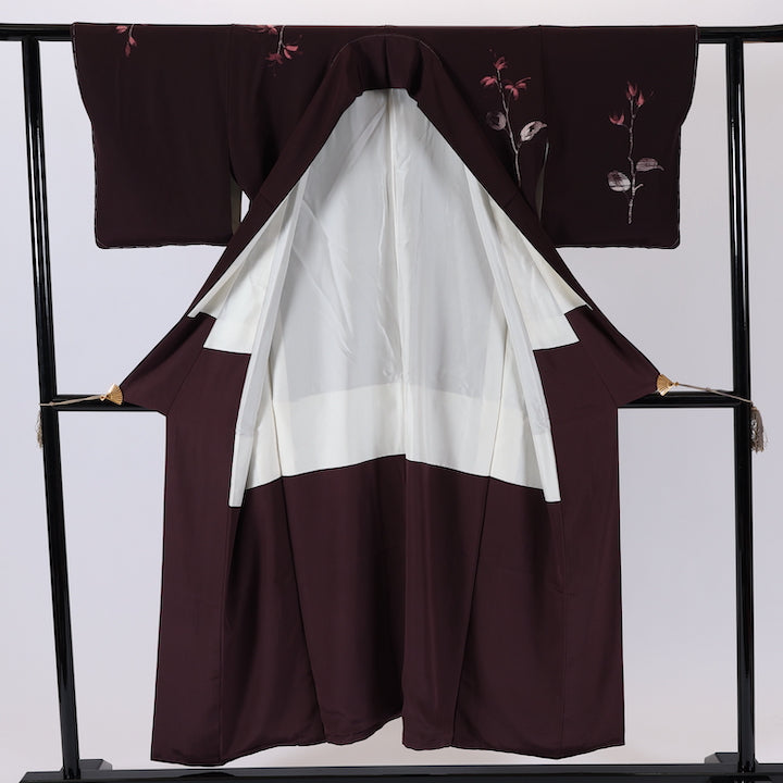 Japanese kimono (Tsukesage) M-size 100% silk / 481