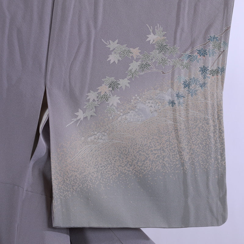 Japanese kimono (Tsukesage) M-size 100% silk / 983