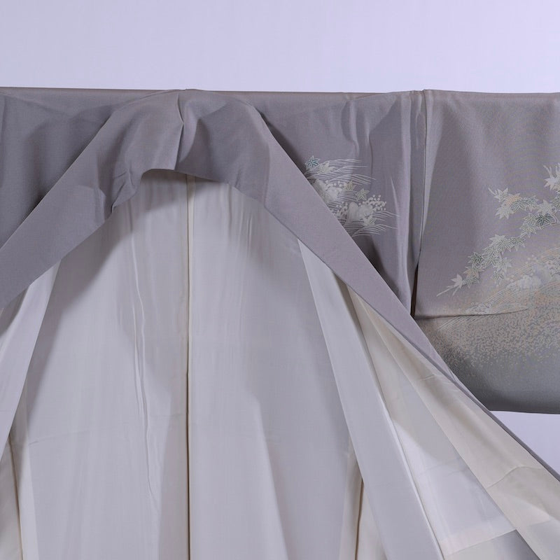 Japanese kimono (Tsukesage) M-size 100% silk / 983
