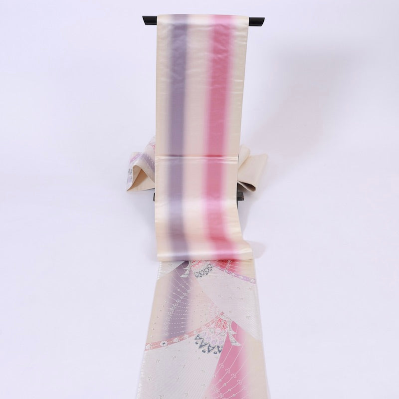 Japanese kimono sash belt (Hukuro-obi) 100% silk / 980