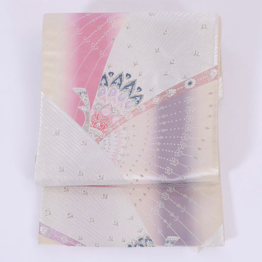 Japanese kimono sash belt (Hukuro-obi) 100% silk / 980