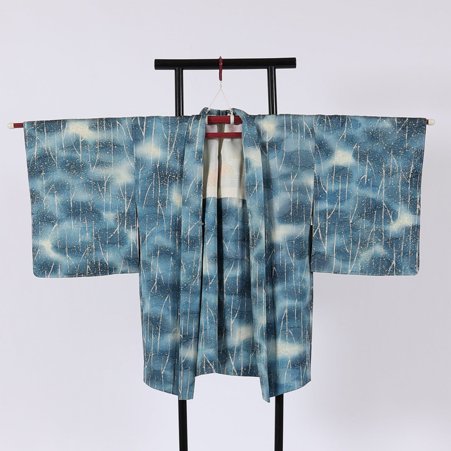 Japanese kimono Jacket (Haori) Ssize 100%silk /74