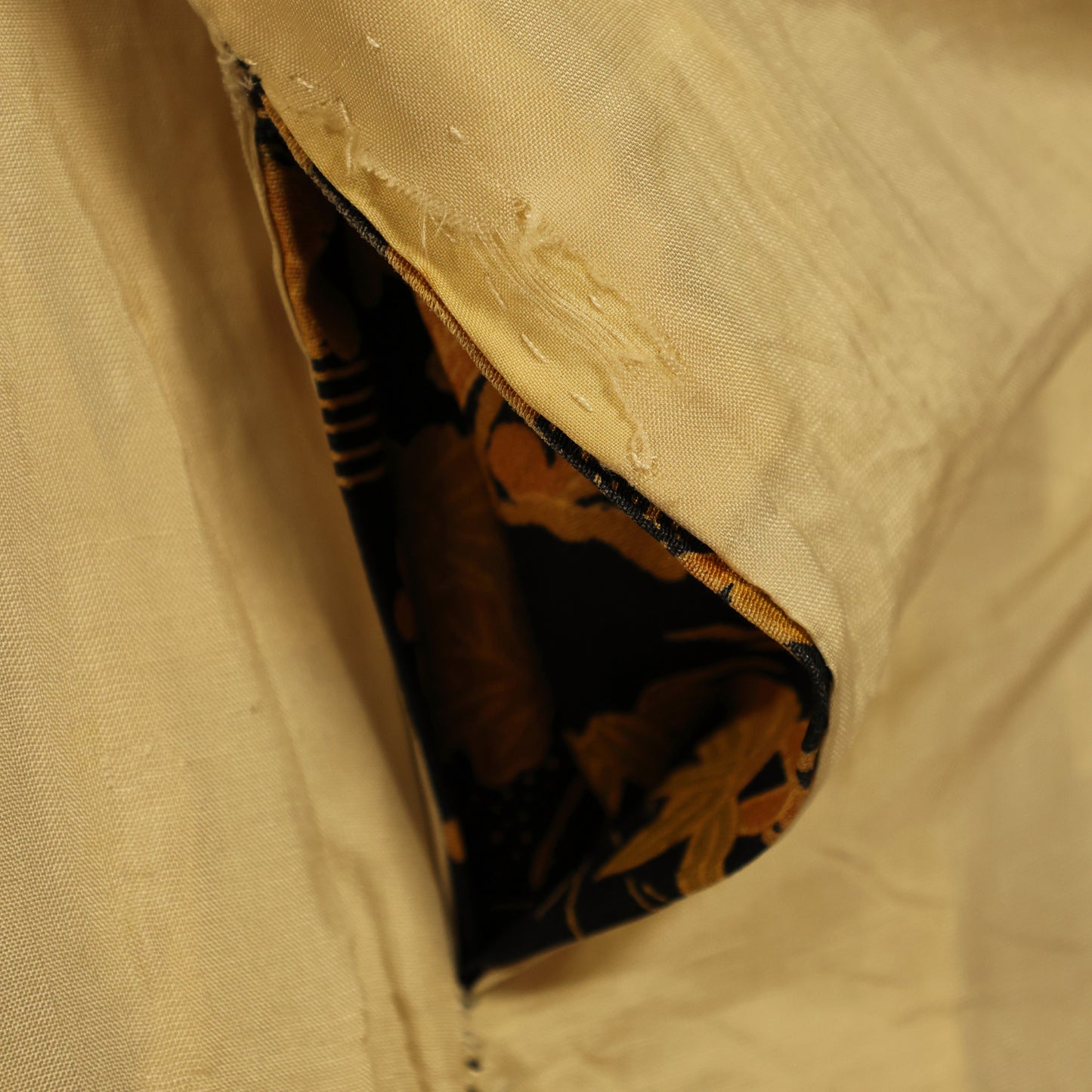 Japanese kimono (Komon) M-size 100%silk / 113