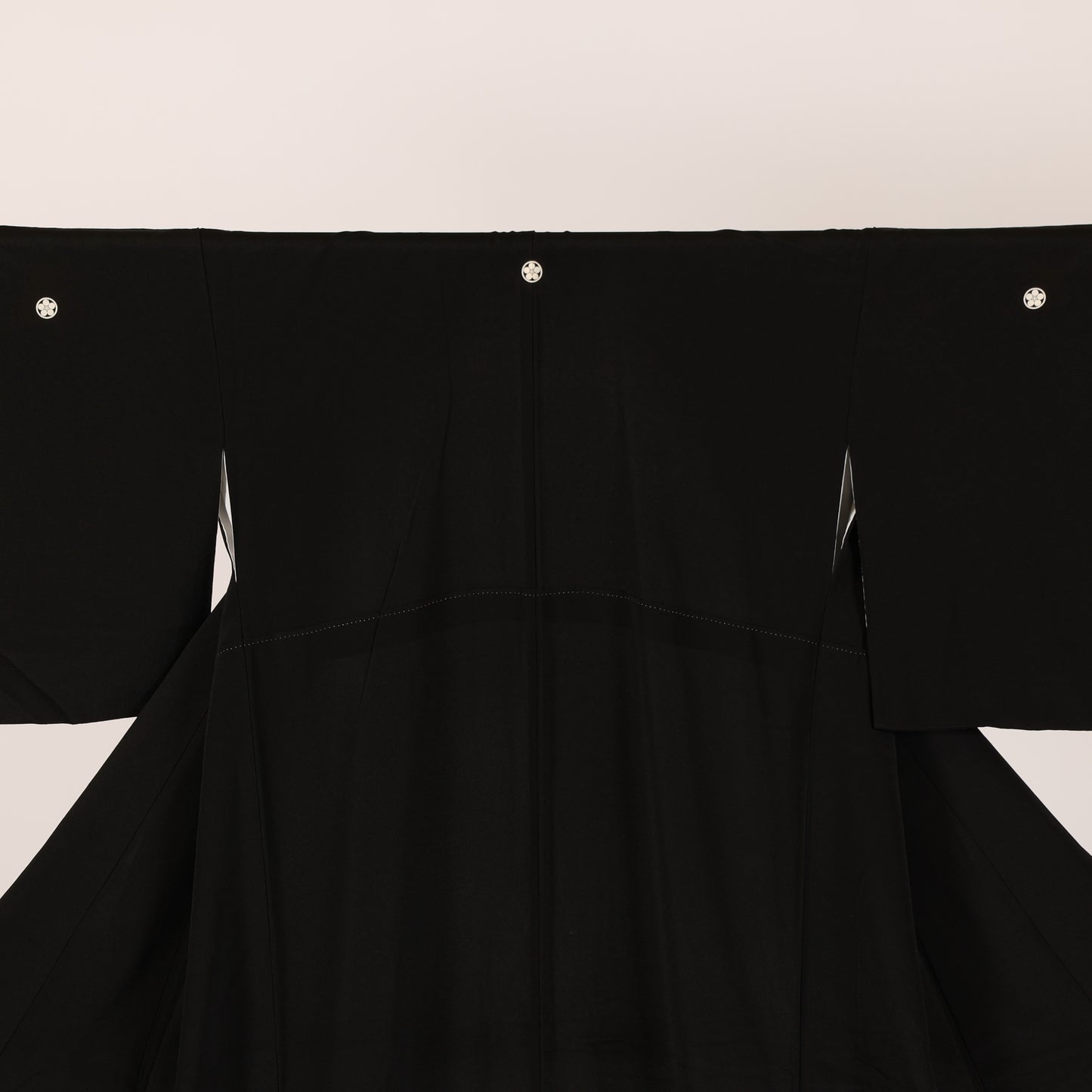 Japanese kimono (Kurotomesode) washable polyester / 106