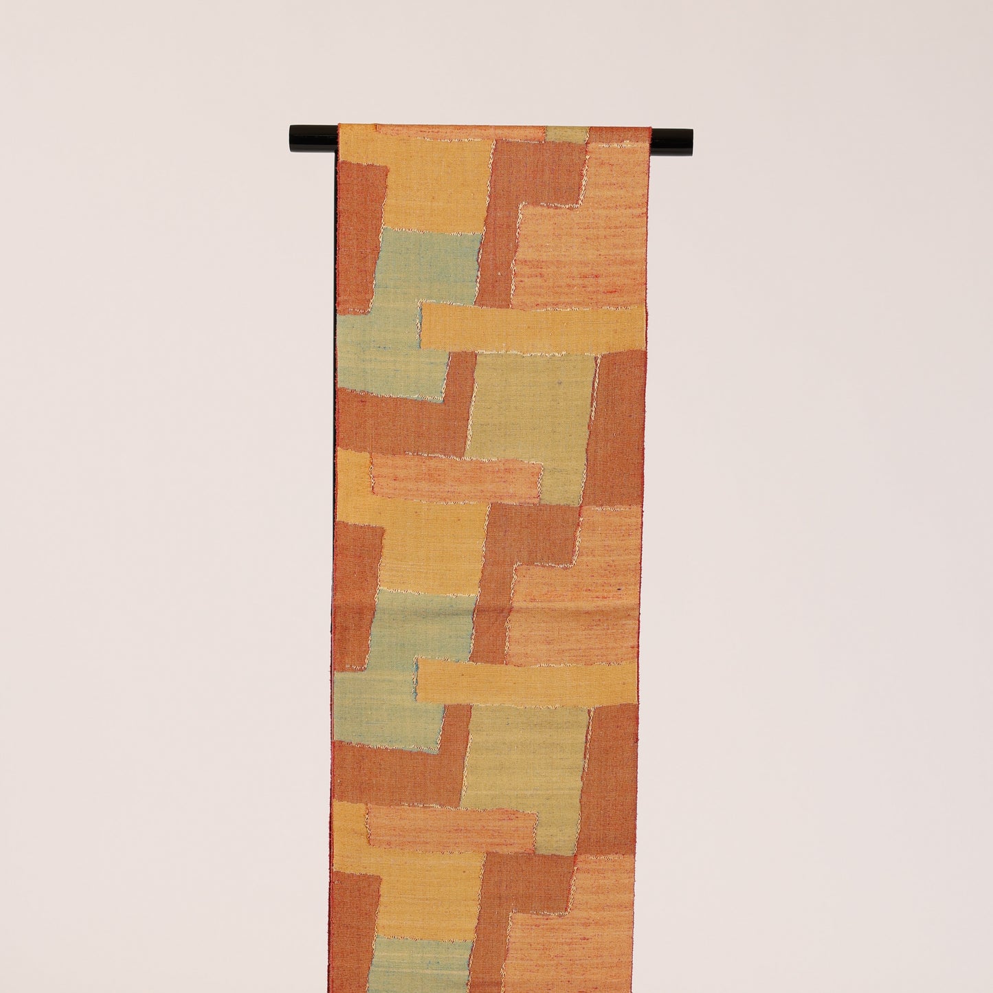 Japanese kimono sash belt (obi) 100%silk / 136