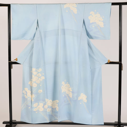 Japanese kimono (Houmongi) M-size 100%silk / 102