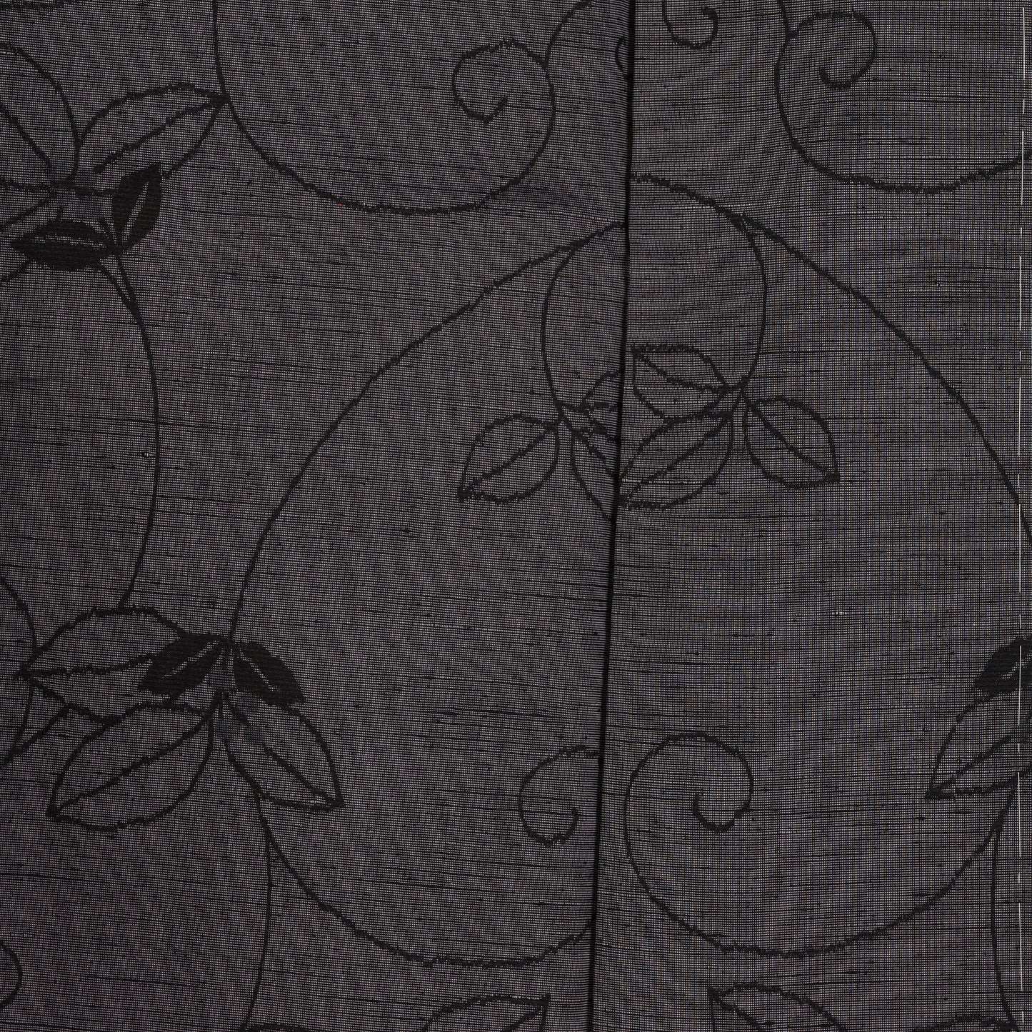 Japanese kimono (Tsumugi) M-size 100%silk / 107