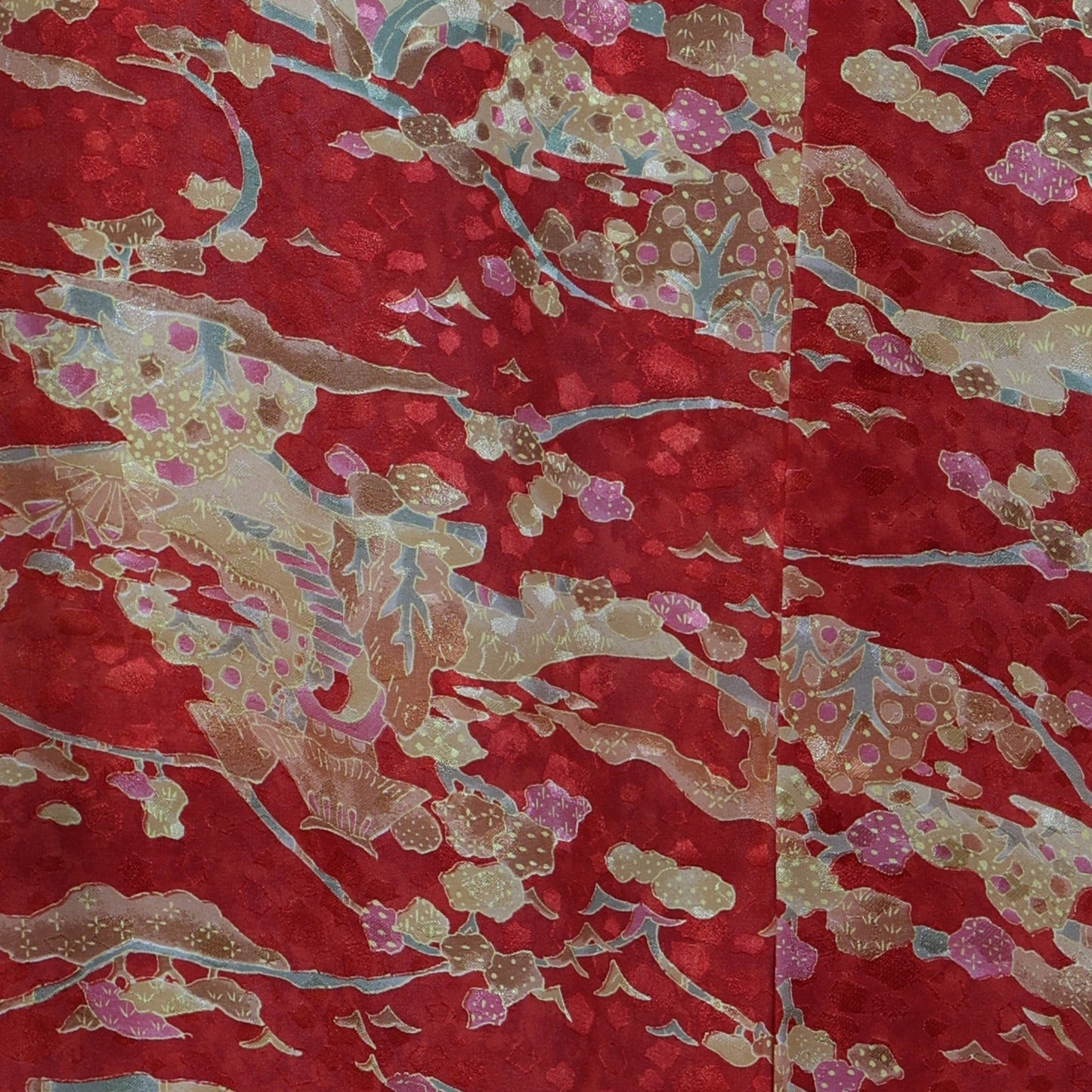 Vintage Japanese kimono (Komon) S-size 100%silk / 79