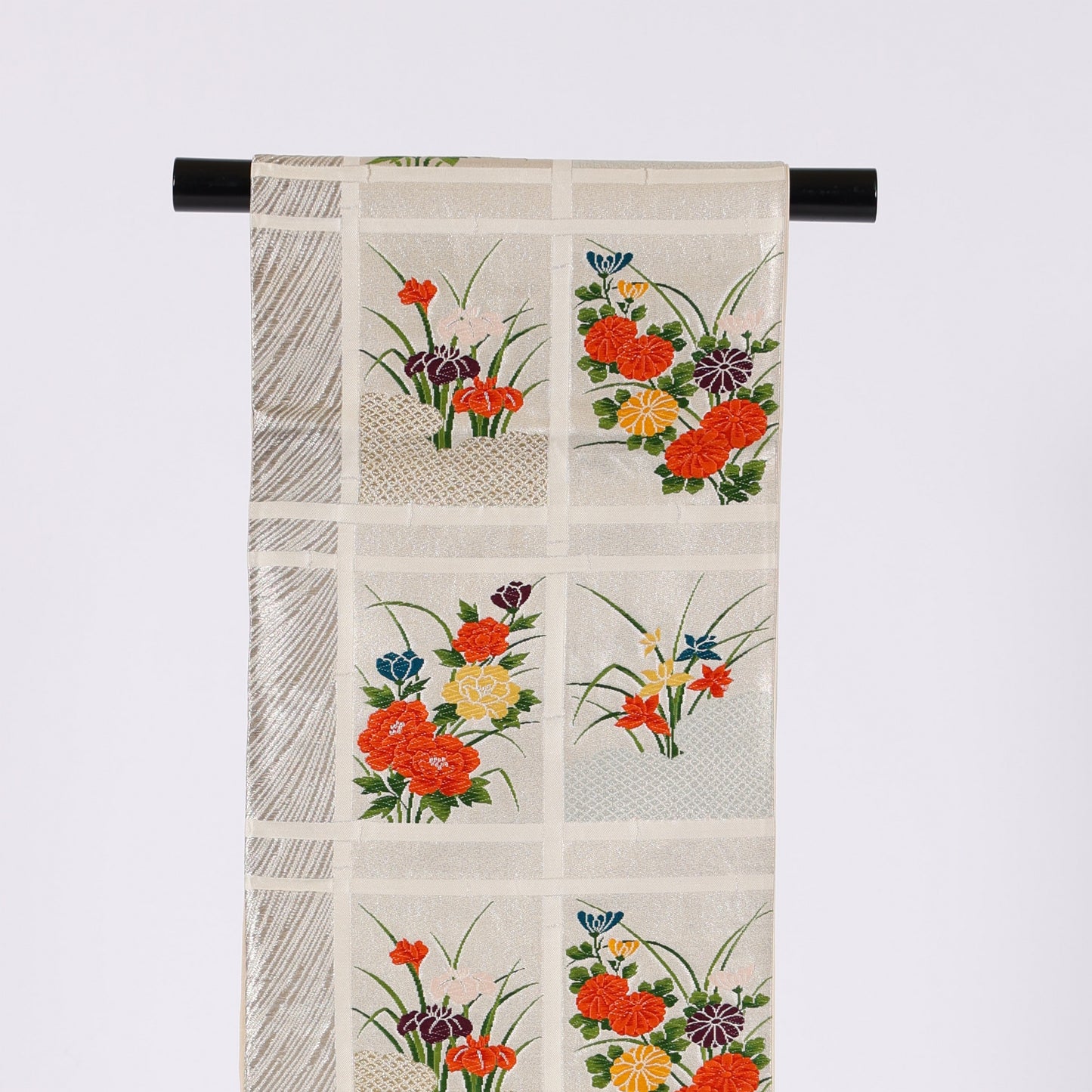 Japanese kimono sash belt (Hukuro-obi) 100%silk / 66
