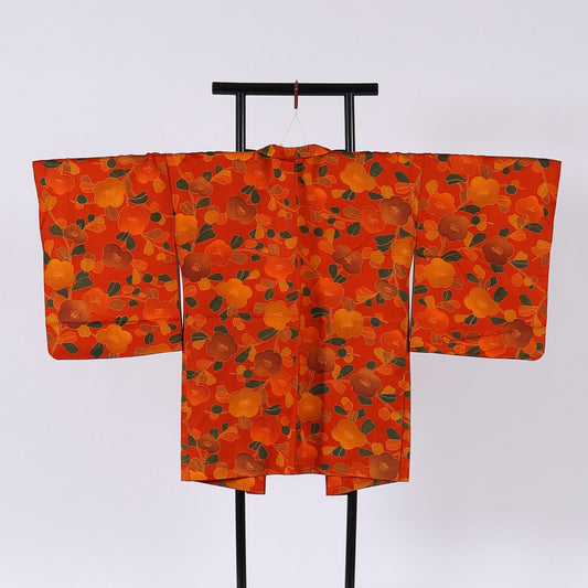 Japanese kimono Jacket (Haori) M-size 100%silk / 77