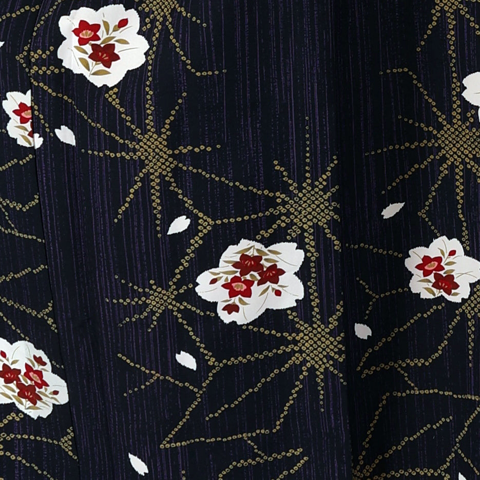 Japanese kimono (Komon) washable polyester /308