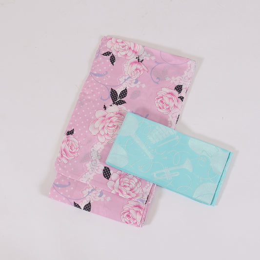 yukata,obi,footwear 3-piece set New/ 019