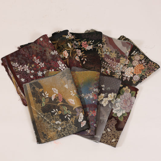 Obi Fabric cut-off piece 9-piece set / 153