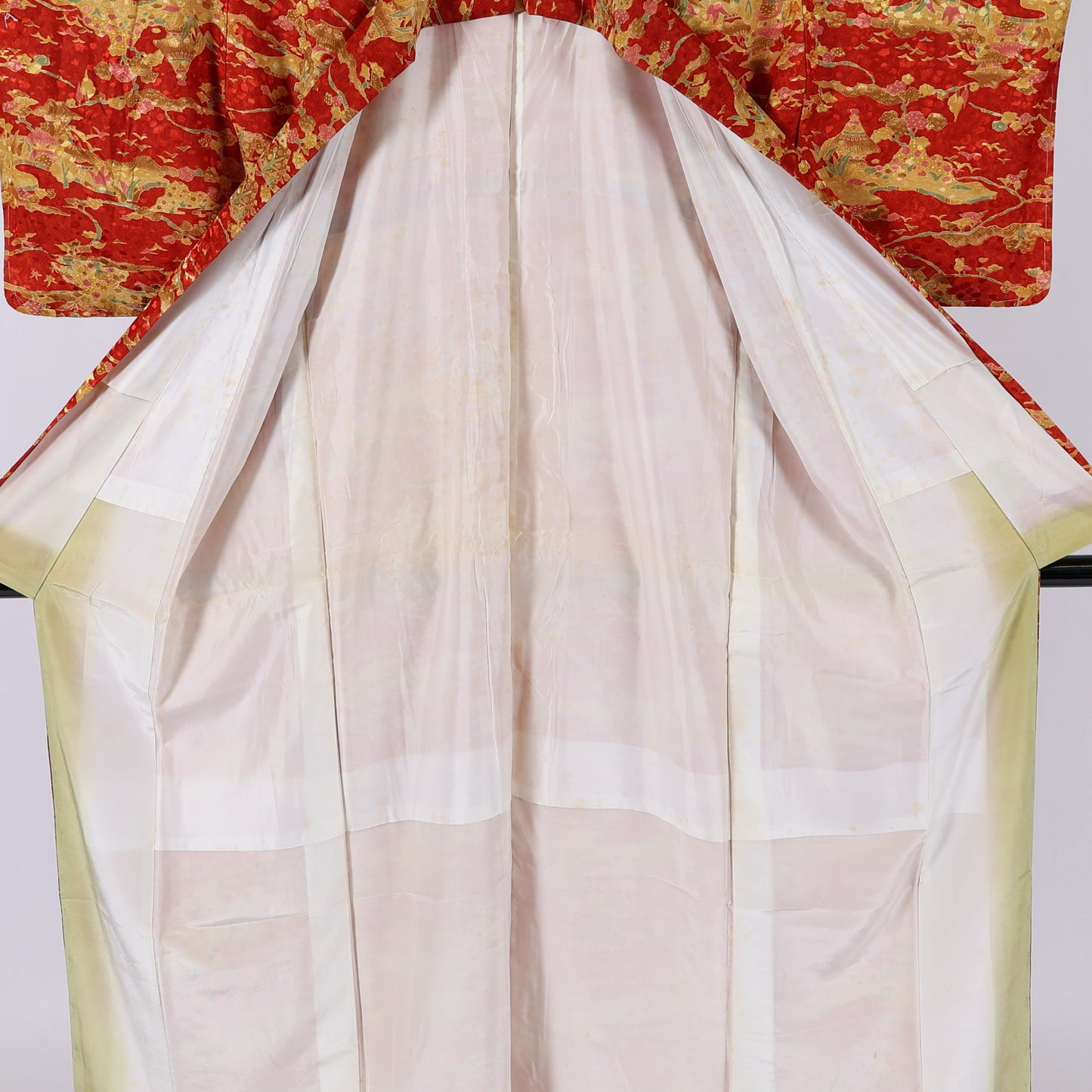 Vintage Japanese kimono (Komon) S-size 100%silk / 79