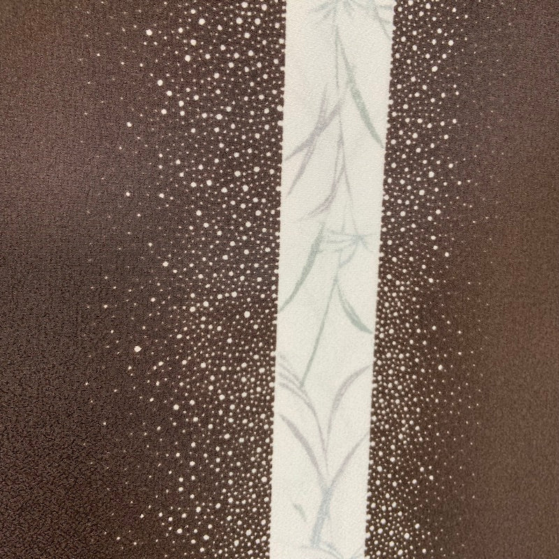 Japanese kimono fabric polyester New /595