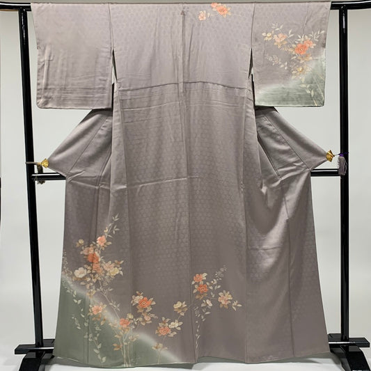 Japanese kimono (Houmongi) L-size 100% silk / 864