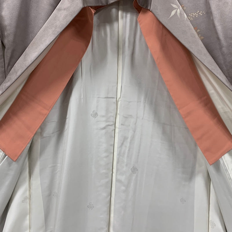 Japanese kimono (Houmongi) L-size 100% silk / 864