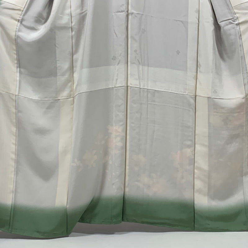Japanese kimono (Houmongi) L-size 100% silk / 864