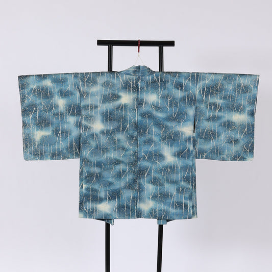 Japanese kimono Jacket (Haori) Ssize 100%silk /74