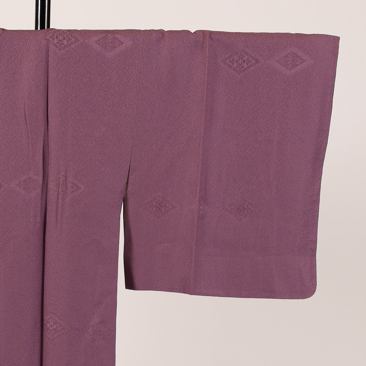 Japanese kimono coat M-size 100%silk / 118