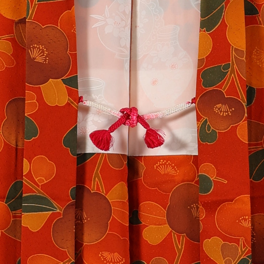 Japanese kimono Jacket (Haori) M-size 100%silk / 77