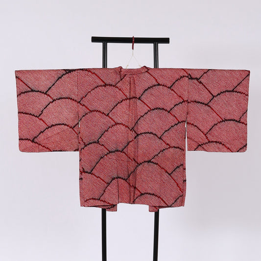 Vintage Japanese kimono Jacket (Haori) 100%silk /76