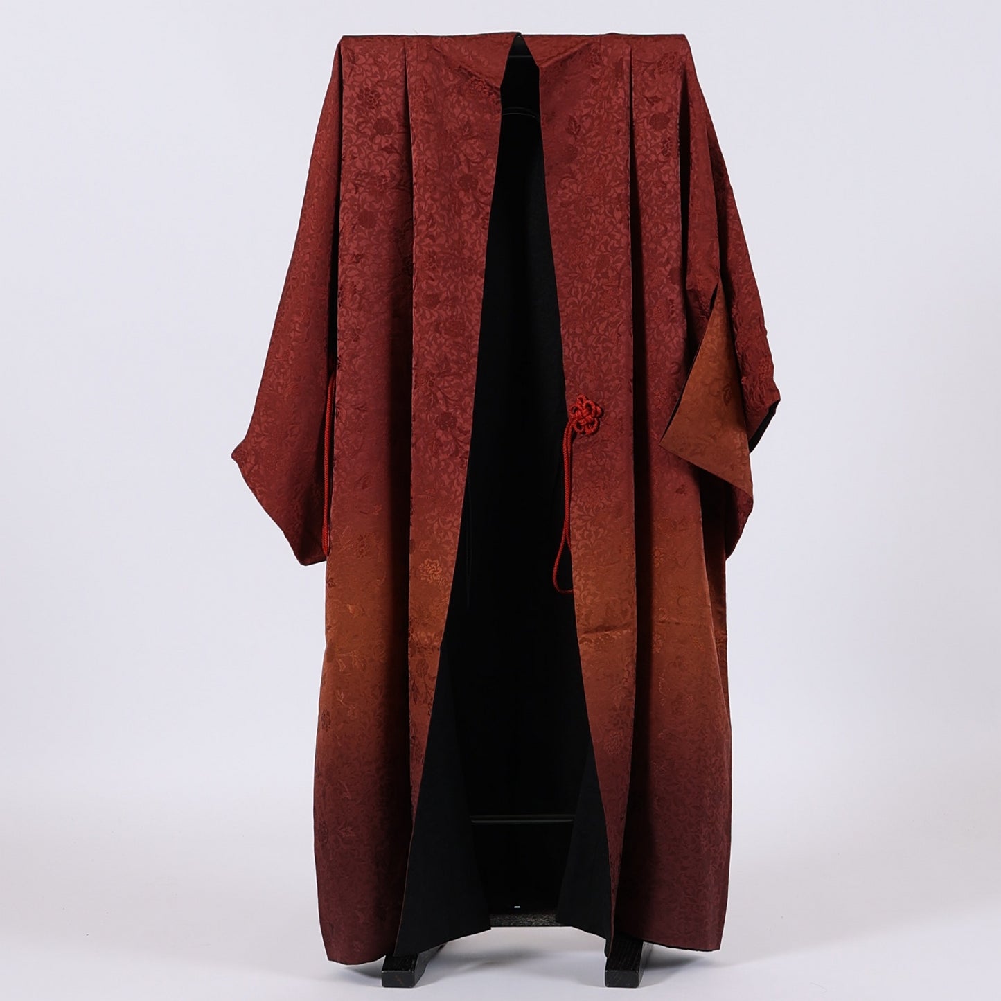 Japanese kimono Jacket (Dotyugi) reversible M-size 100% silk / 290