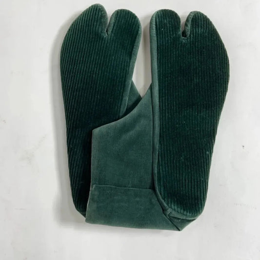 tabi socks green / t001