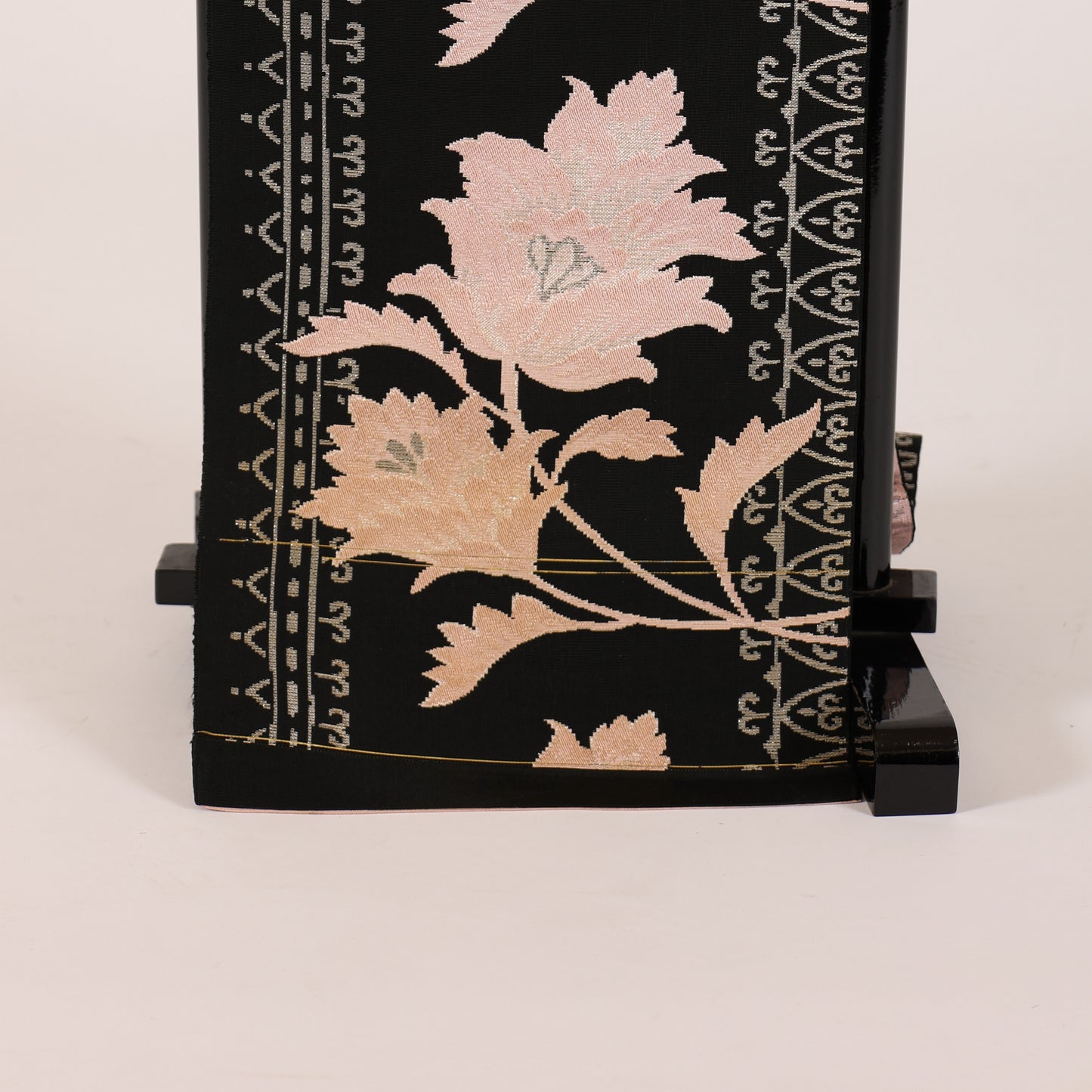 Vintage Japanese kimono sash belt (Nagoya-obi) 100%silk / 137