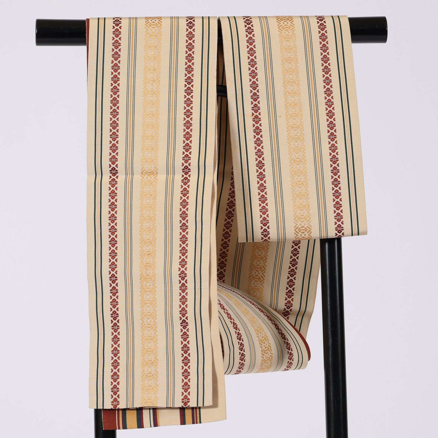 Japanese kimono sash belt (Hanhaba-obi) 100% silk / 288