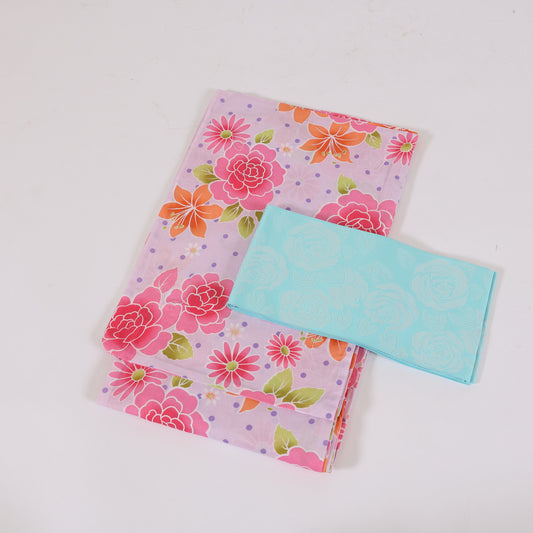 yukata,obi,footwear 3-piece set New/ 031