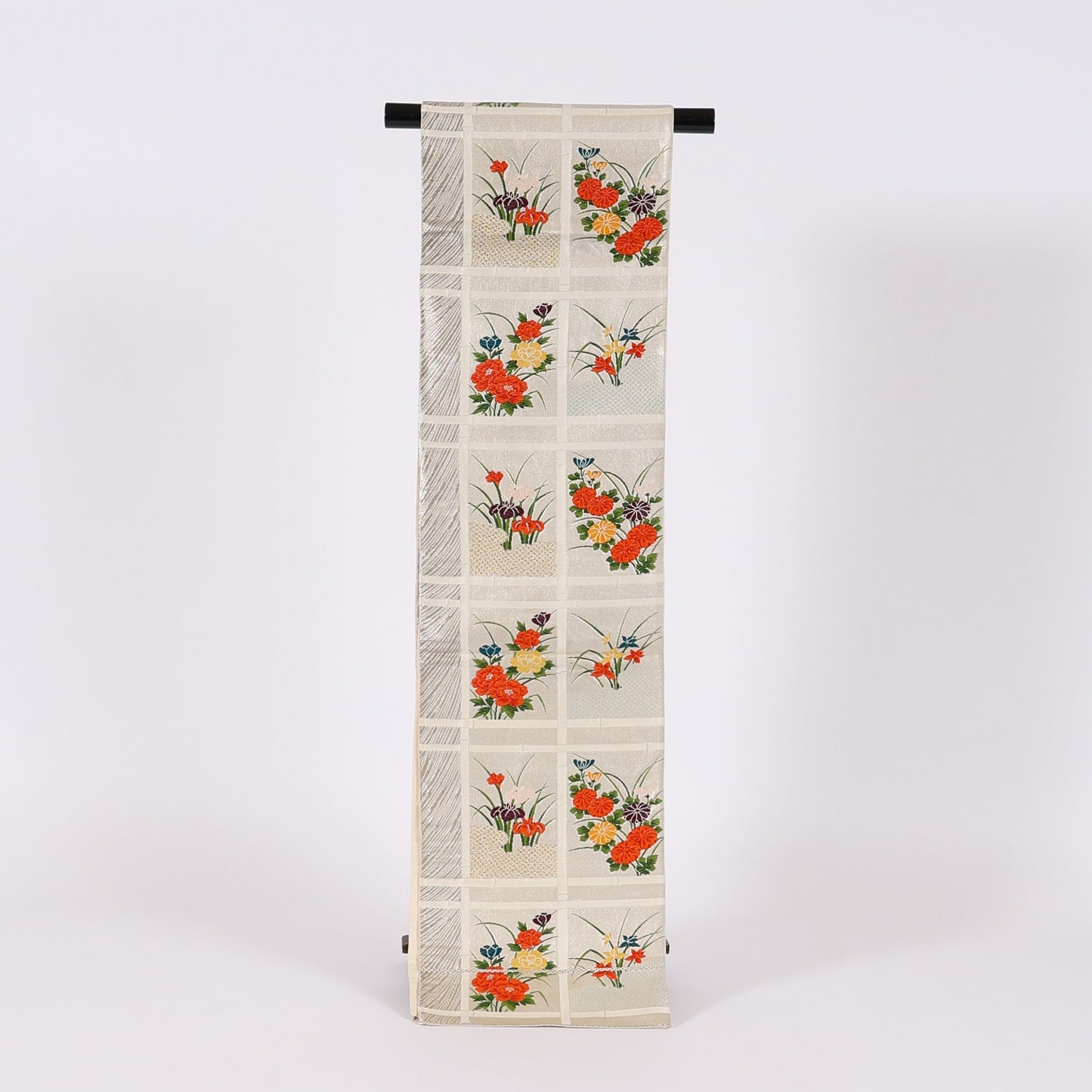 Japanese kimono sash belt (Hukuro-obi) 100%silk / 66