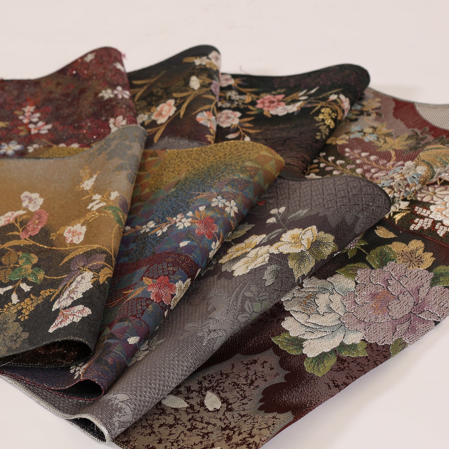 Obi Fabric cut-off piece 9-piece set / 153