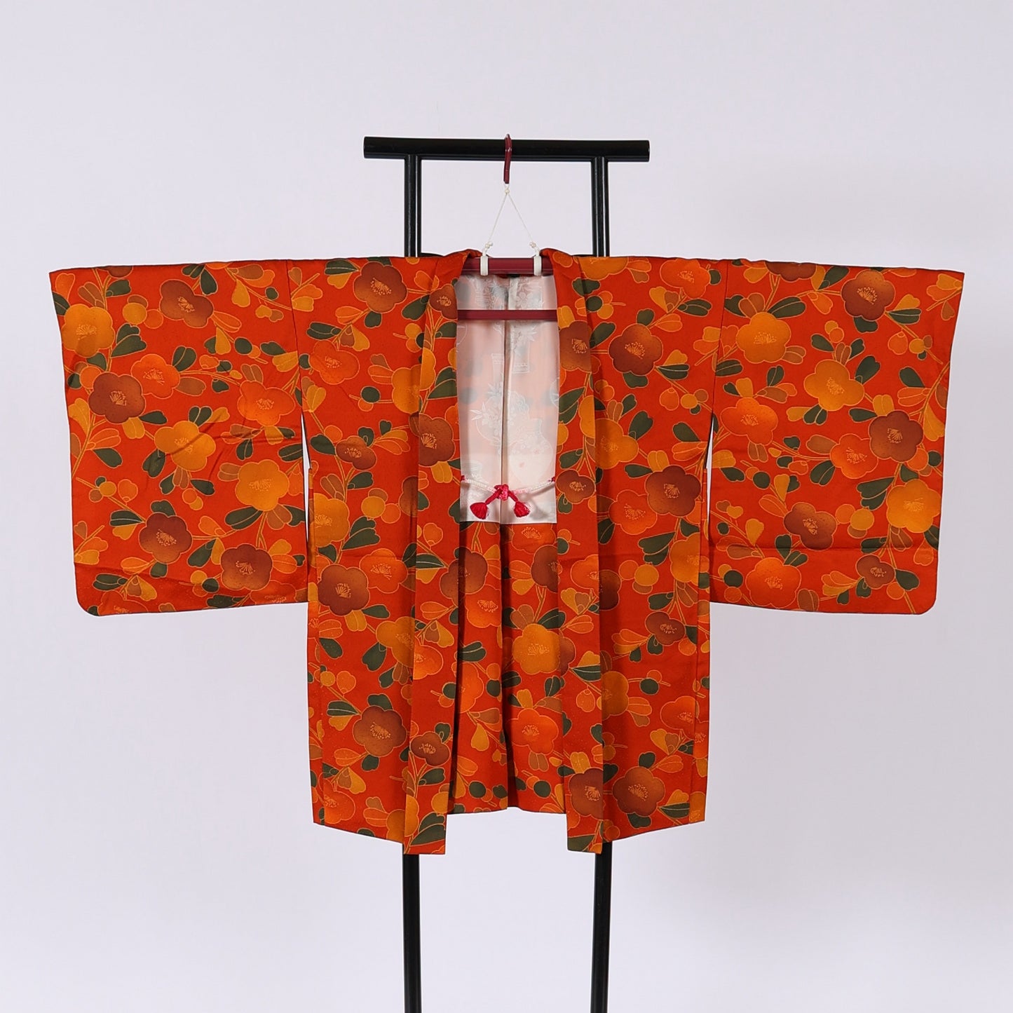 Japanese kimono Jacket (Haori) M-size 100%silk / 77