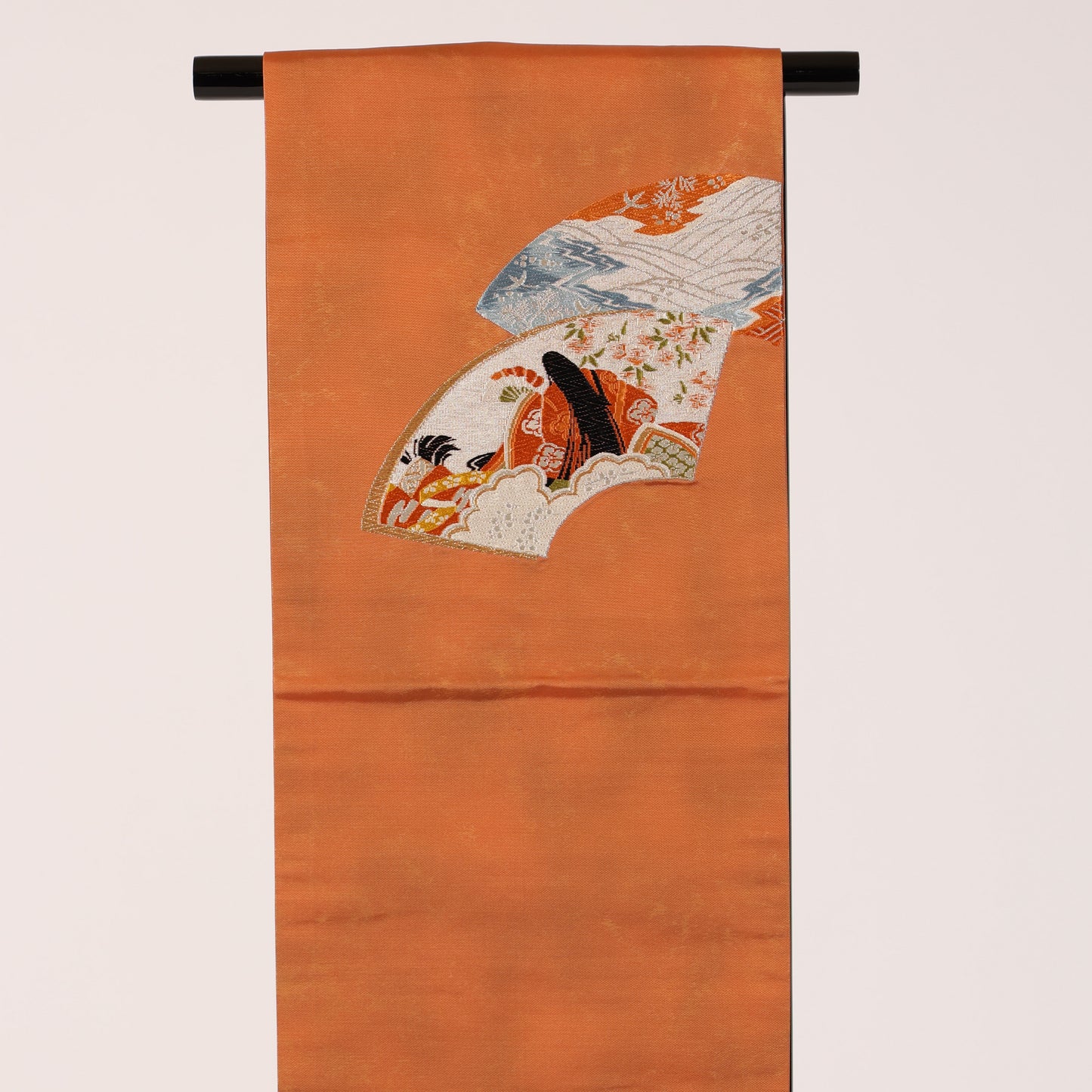 Japanese kimono sash belt (Nagoya-obi) 100%silk / 138