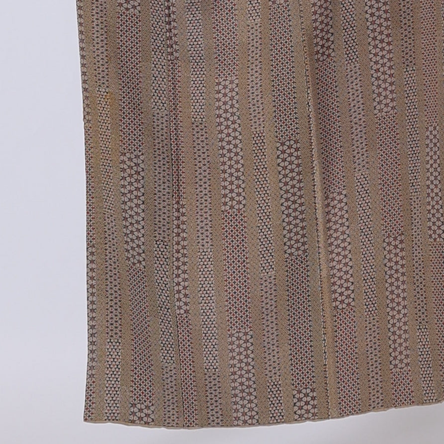 Japanese kimono (Komon) S-size 100%silk / 83