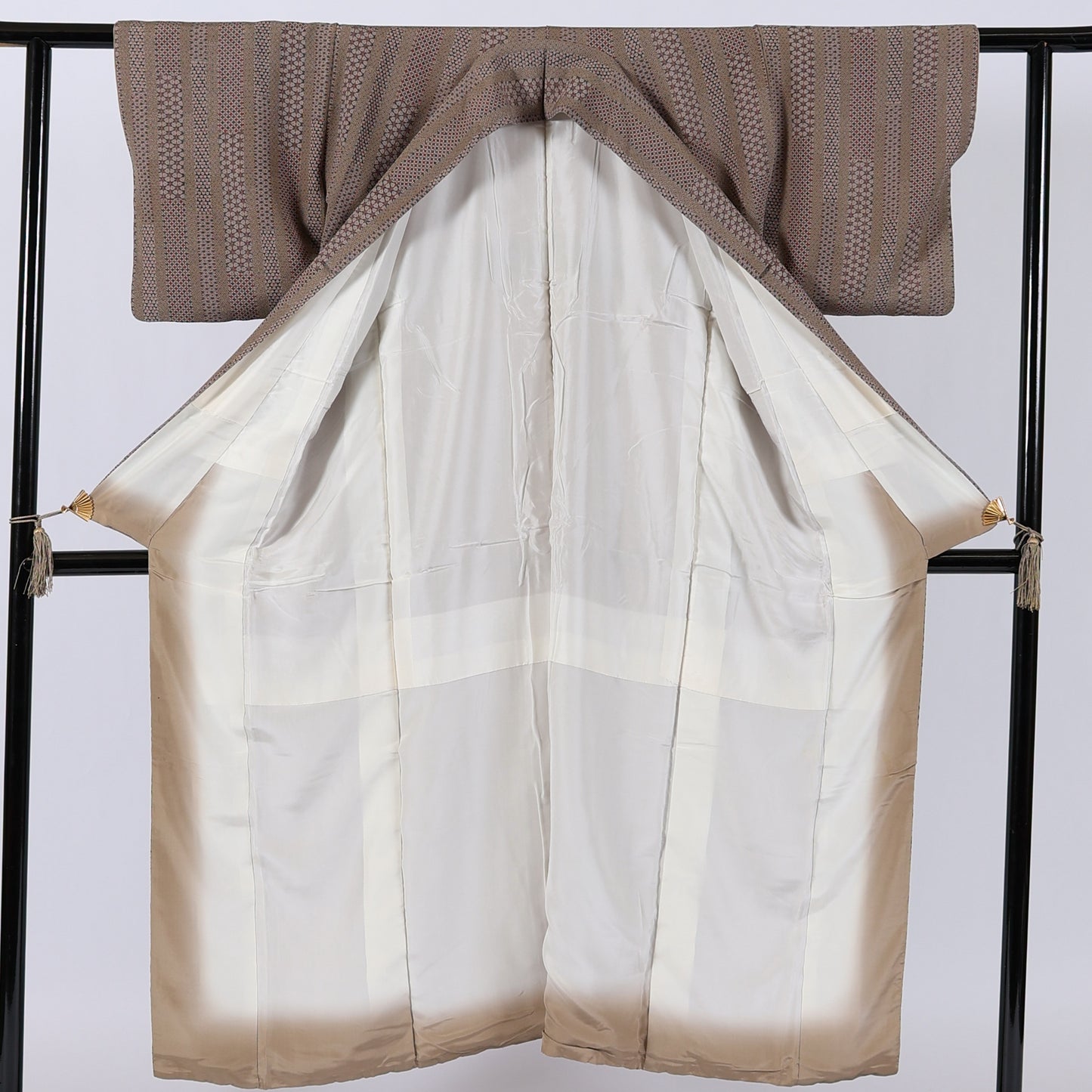 Japanese kimono (Komon) S-size 100%silk / 83