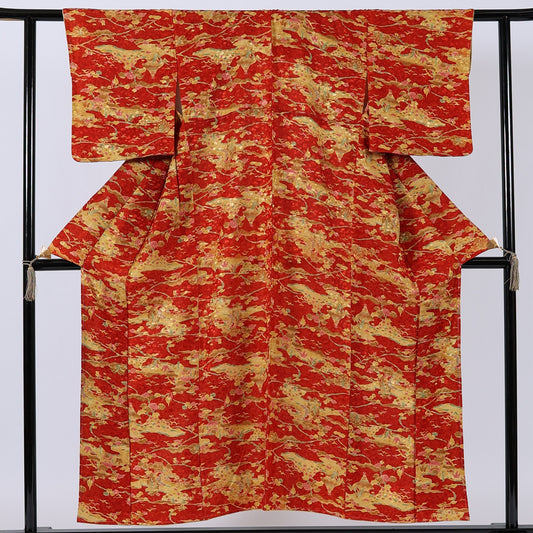 Vintage Japanese kimono (Komon) S-size 100%silk / 79