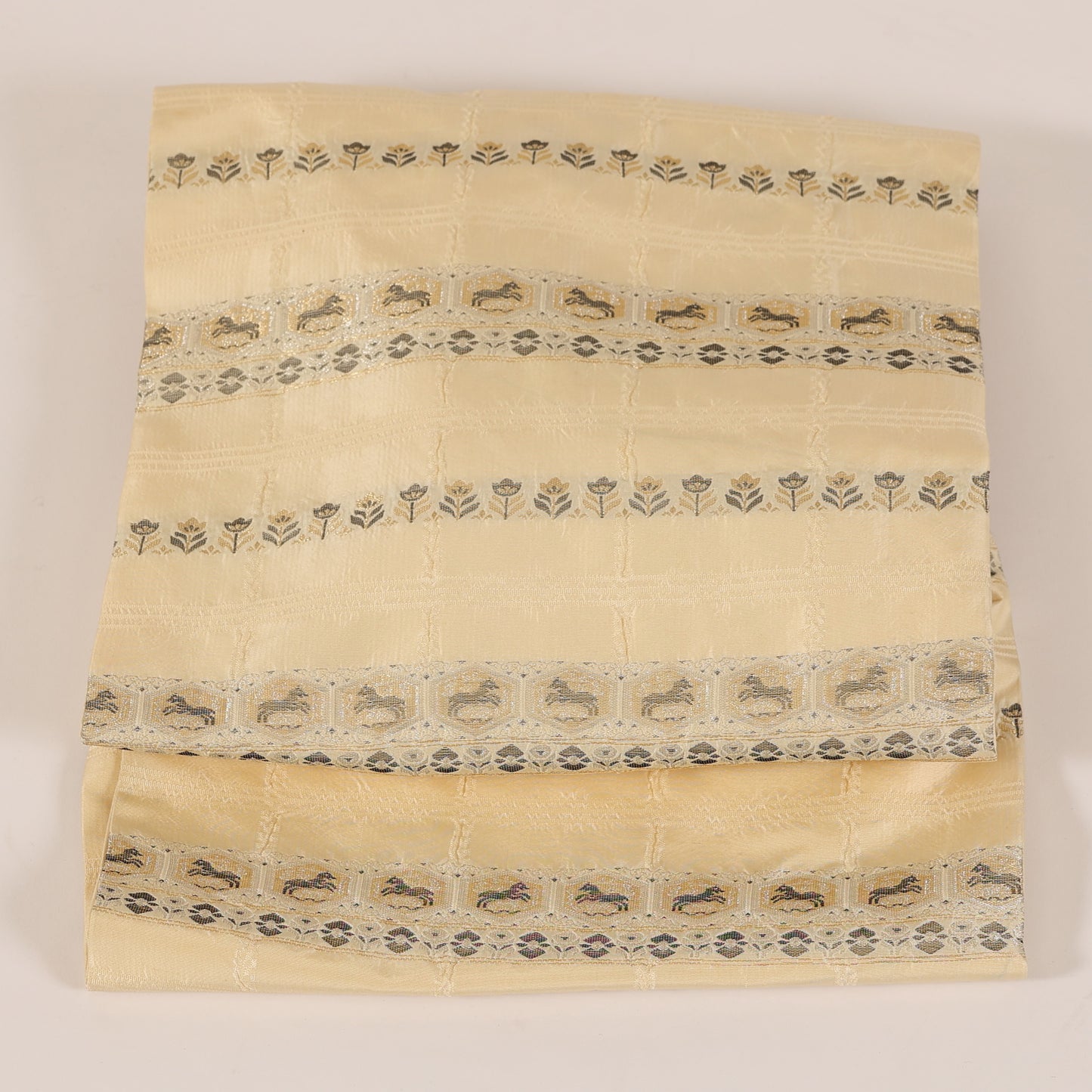 Japanese kimono sash belt (Nagoya-obi) 100%silk / 139