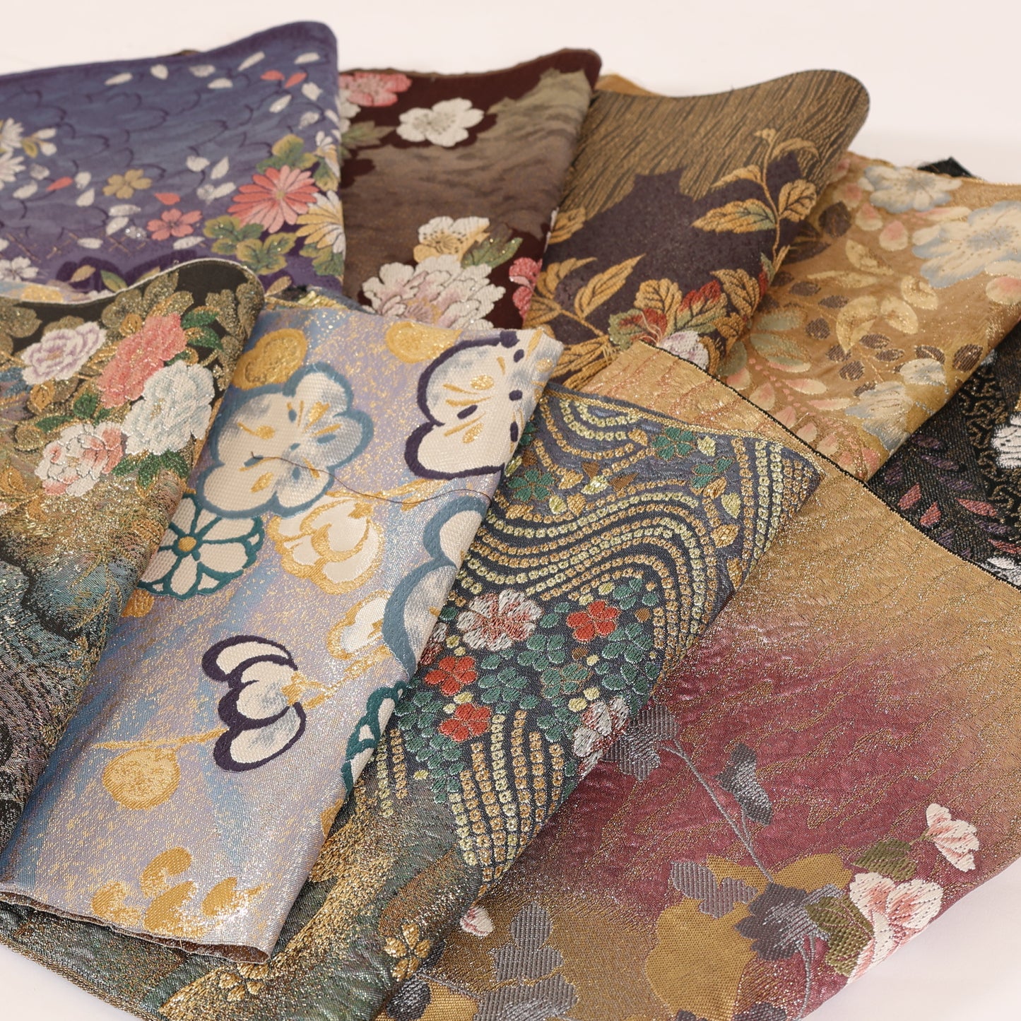 Obi Fabric cut-off piece 9-piece set / 152