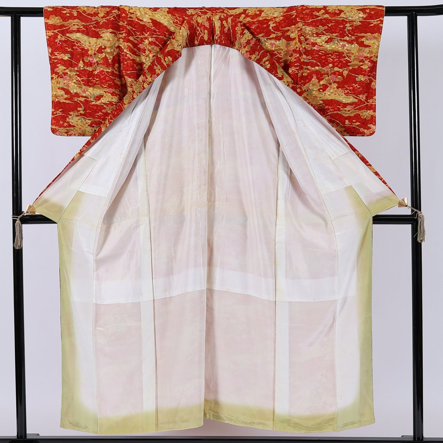 Vintage Japanese kimono (Komon) S-size 100%silk / 79