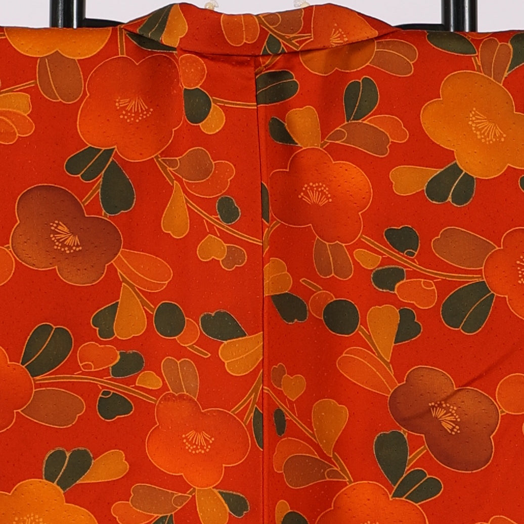 Japanese kimono Jacket (Haori) M-size 100%silk / 77