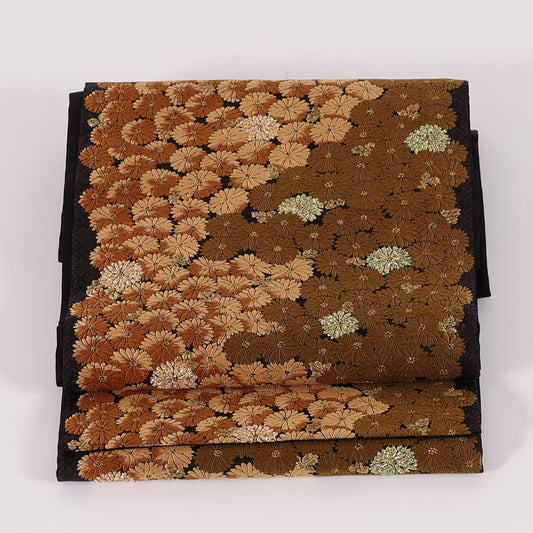 Japanese kimono sash belt (Hukuro - obi) 100% silk / 275