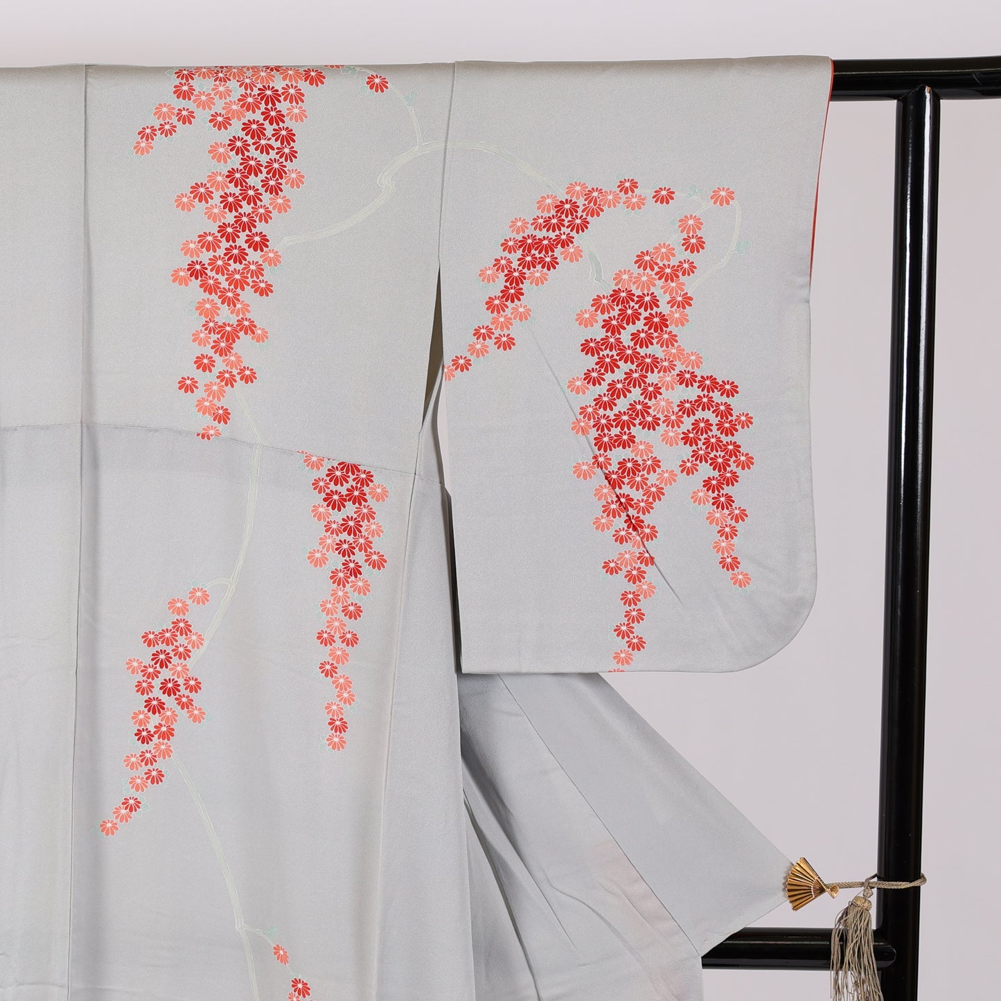 Japanese kimono (Homongi) S-size 100%silk / 80
