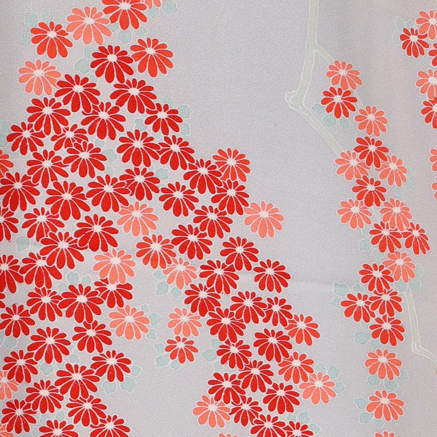 Japanese kimono (Homongi) S-size 100%silk / 80